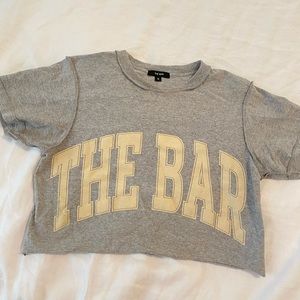 The Bar Cropped Tee